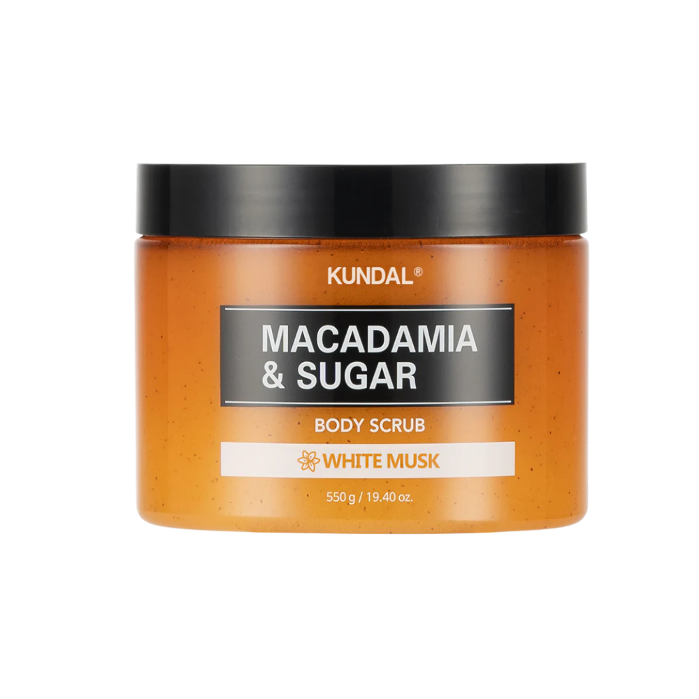 KUNDAL Macadamia & Sugar Body Scrub (550g)