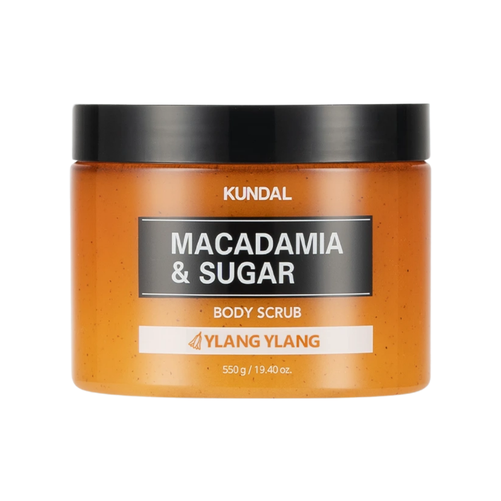 KUNDAL Macadamia & Sugar Body Scrub (550g)