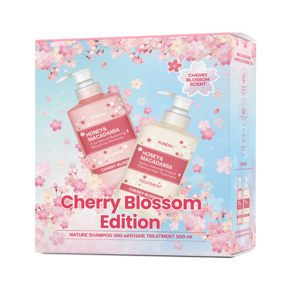 KUNDAL Honey & Macadamia Hair Care Set (2x500ml) - Kiyoko Beauty