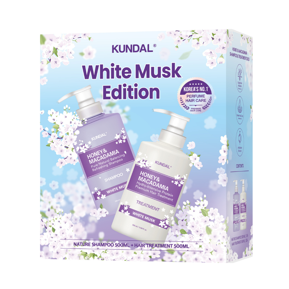 KUNDAL Honey & Macadamia Hair Care Set (2x500ml) - Kiyoko Beauty