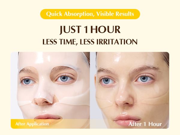 Eqqualberry Collagen Glow up Hydrogel Mask (4pcs)