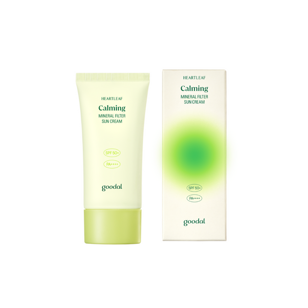 Goodal Heartleaf Calming Mineral Filter Sun Cream SPF50+ PA++++ (50ml)