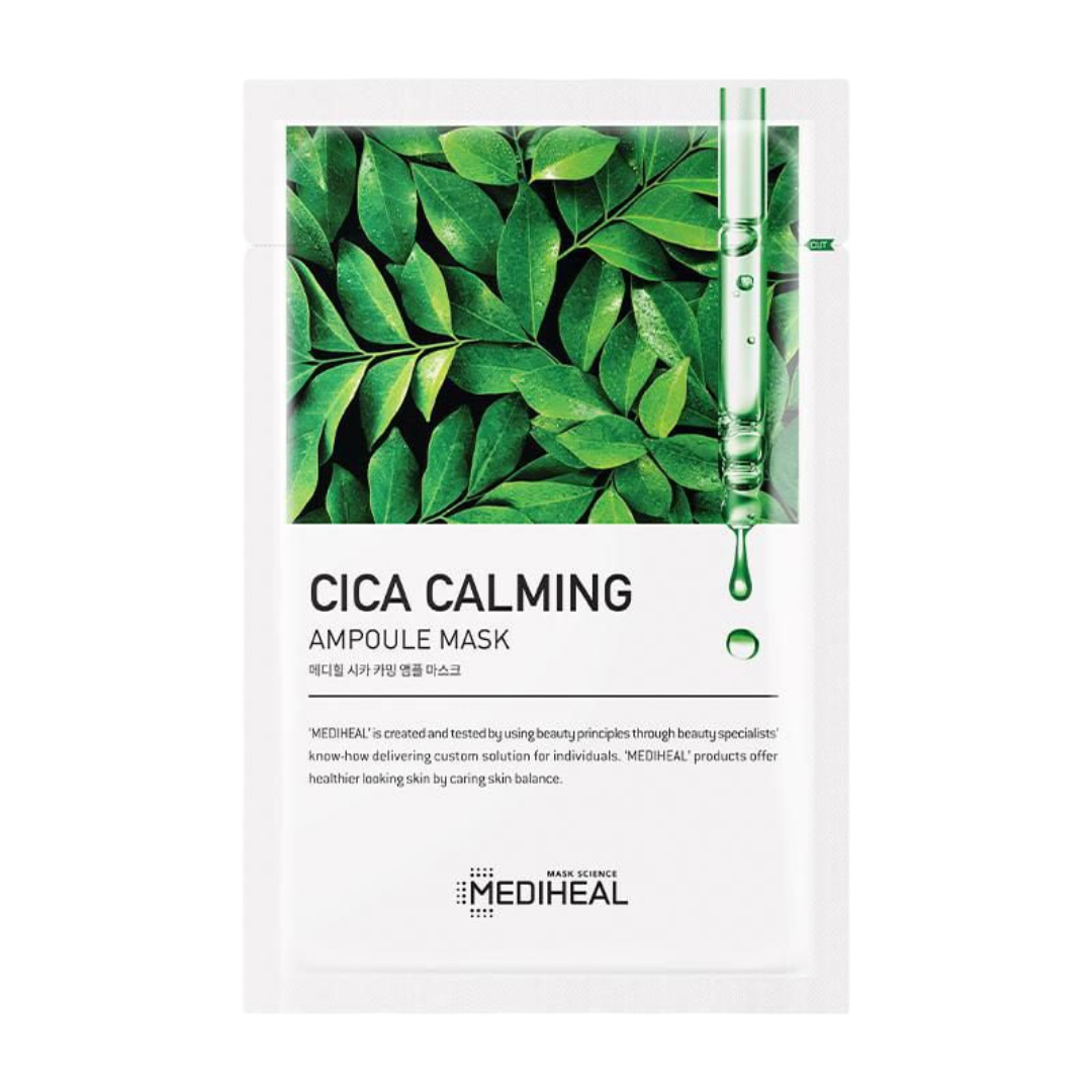 MEDIHEAL Cica Calming Ampoule Mask (10 PCs)