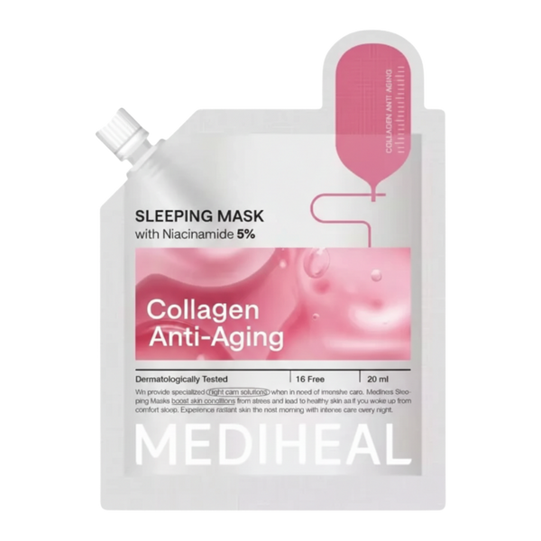 MEDIHEAL Collagen Anti-Aging Sleeping Mask (20ml) | Kiyoko Beauty