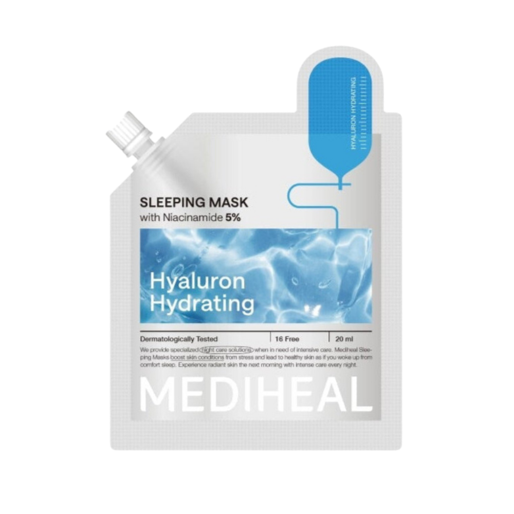 MEDIHEAL Hyaluron Hydrating Sleeping Mask (20ml) - Kiyoko Beauty