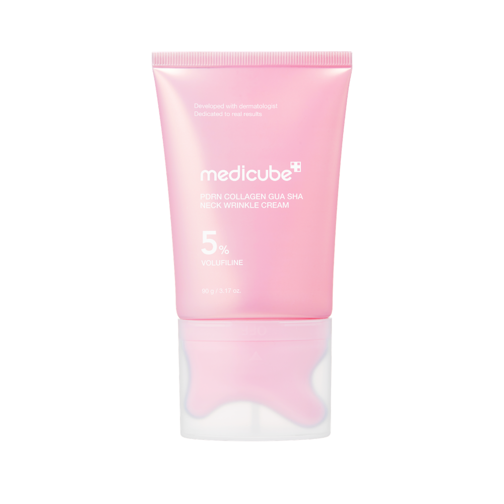 Medicube PDRN Collagen Gua Sha Neck Wrinkle Cream (90g) - Kiyoko Beauty