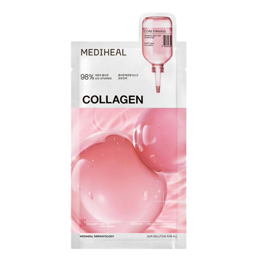 MEDIHEAL Collagen Essential Mask - Core Firming (10 PCs)