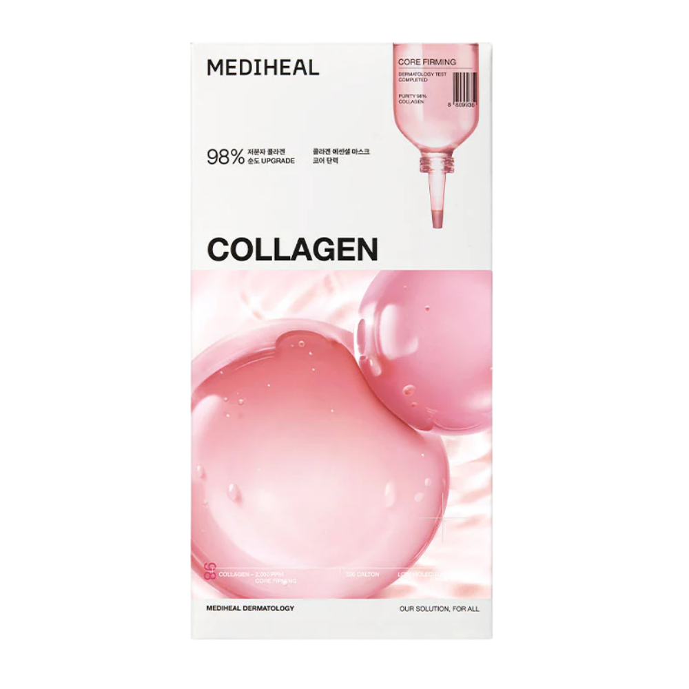 MEDIHEAL Collagen Essential Mask - Core Firming (10 PCs)