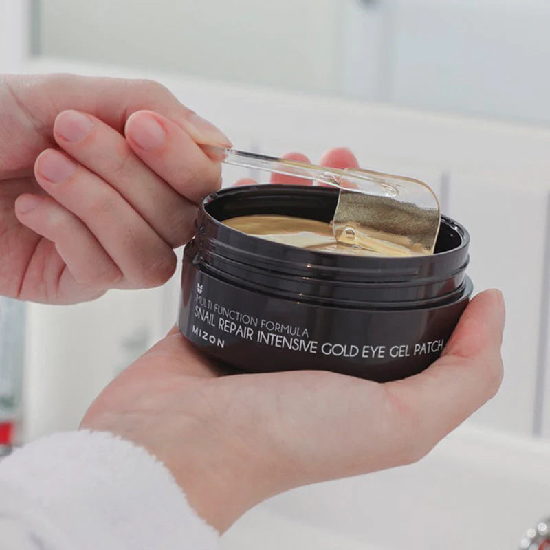 MIZON Snail Repair Intensive Gold Eye Gel Patch (60pcs) - Kiyoko Beauty