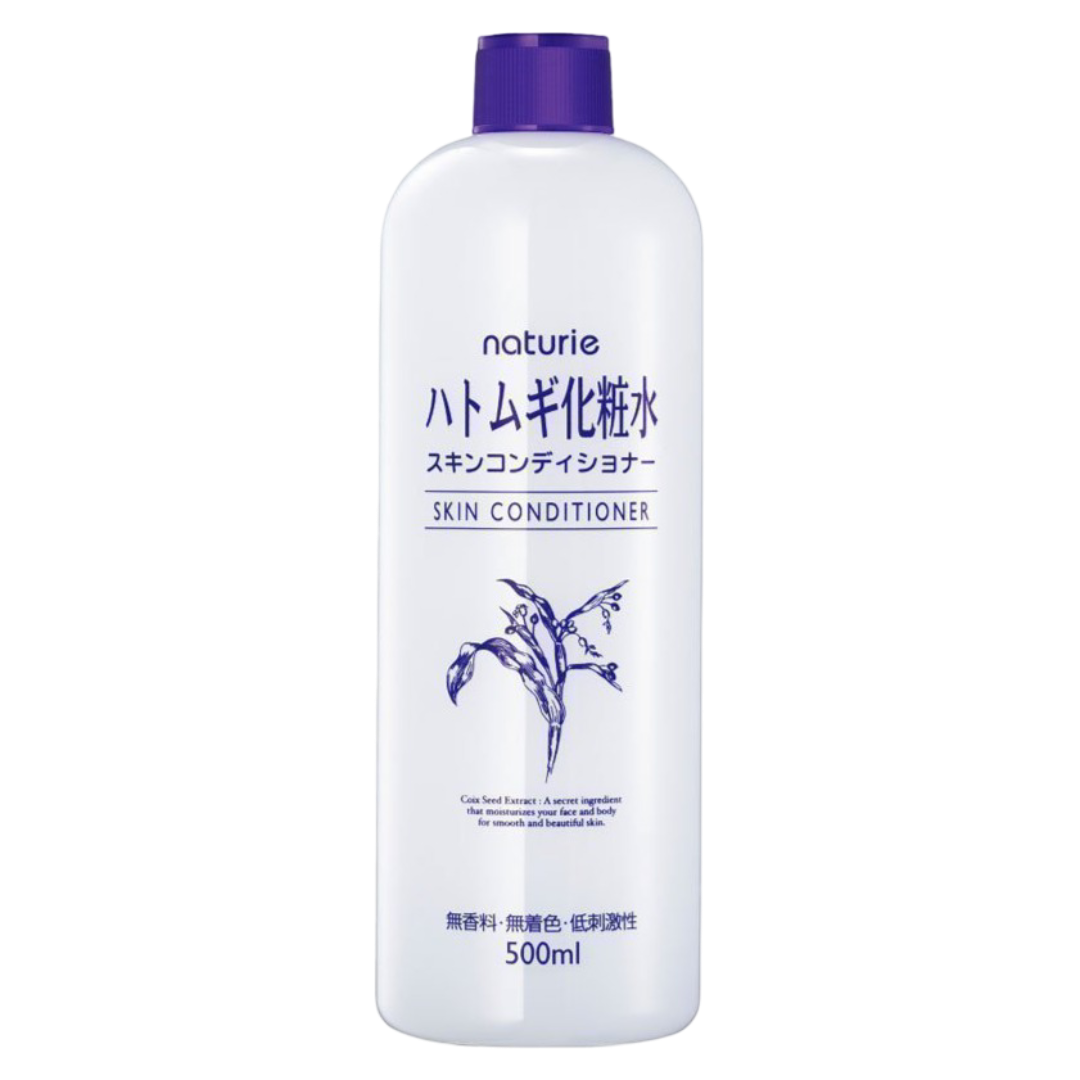 Naturie Hatomugi Skin Conditioner (500ml) - 2023 Version - Kiyoko Beauty