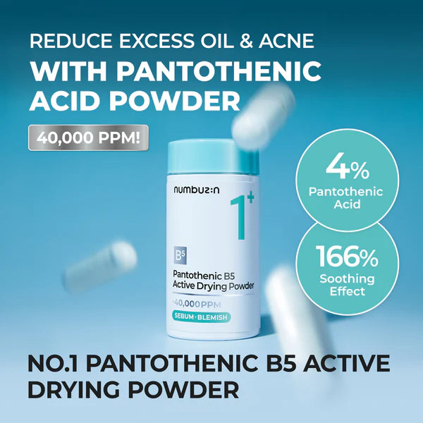 numbuzin No.1 Pantothenic B5 Active Drying Powder (7g)