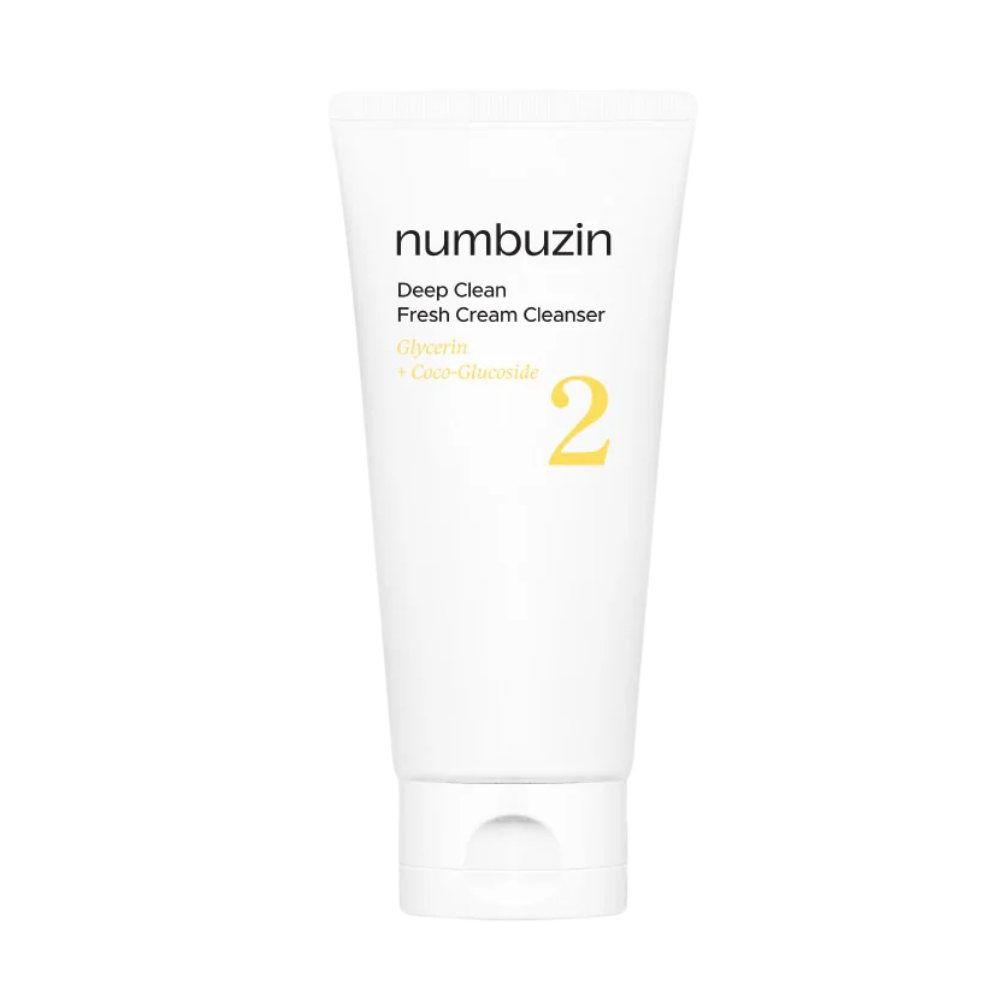 numbuzin No.2 Deep Clean Fresh Cream Cleanser (120ml)