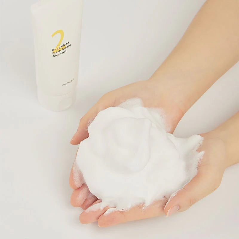 numbuzin No.2 Deep Clean Fresh Cream Cleanser (120ml)