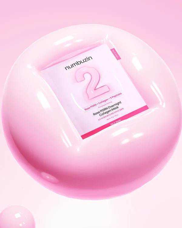 numbuzin No.2 Rose PDRN Overnight Collagen Mask