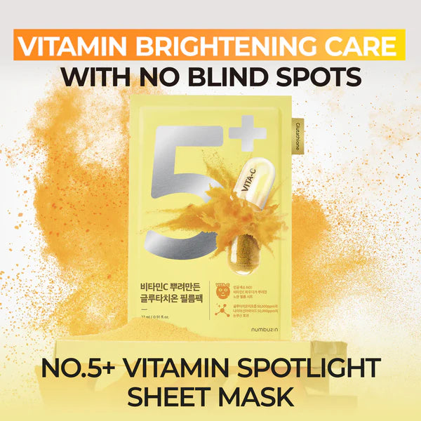 numbuzin No.5+ Glutathione Vitamin Concentrated Mask