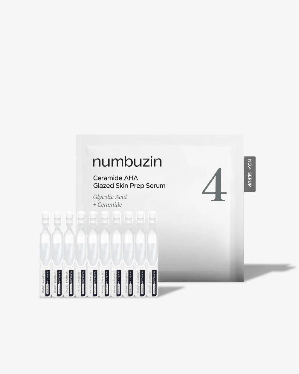 numbuzin No.4 Ceramide AHA Glazed Skin Prep Serum