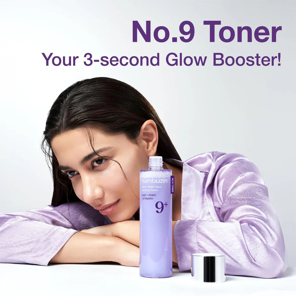 numbuzin No.9+ NAD+ PDRN Glow Boosting Toner (150ml)