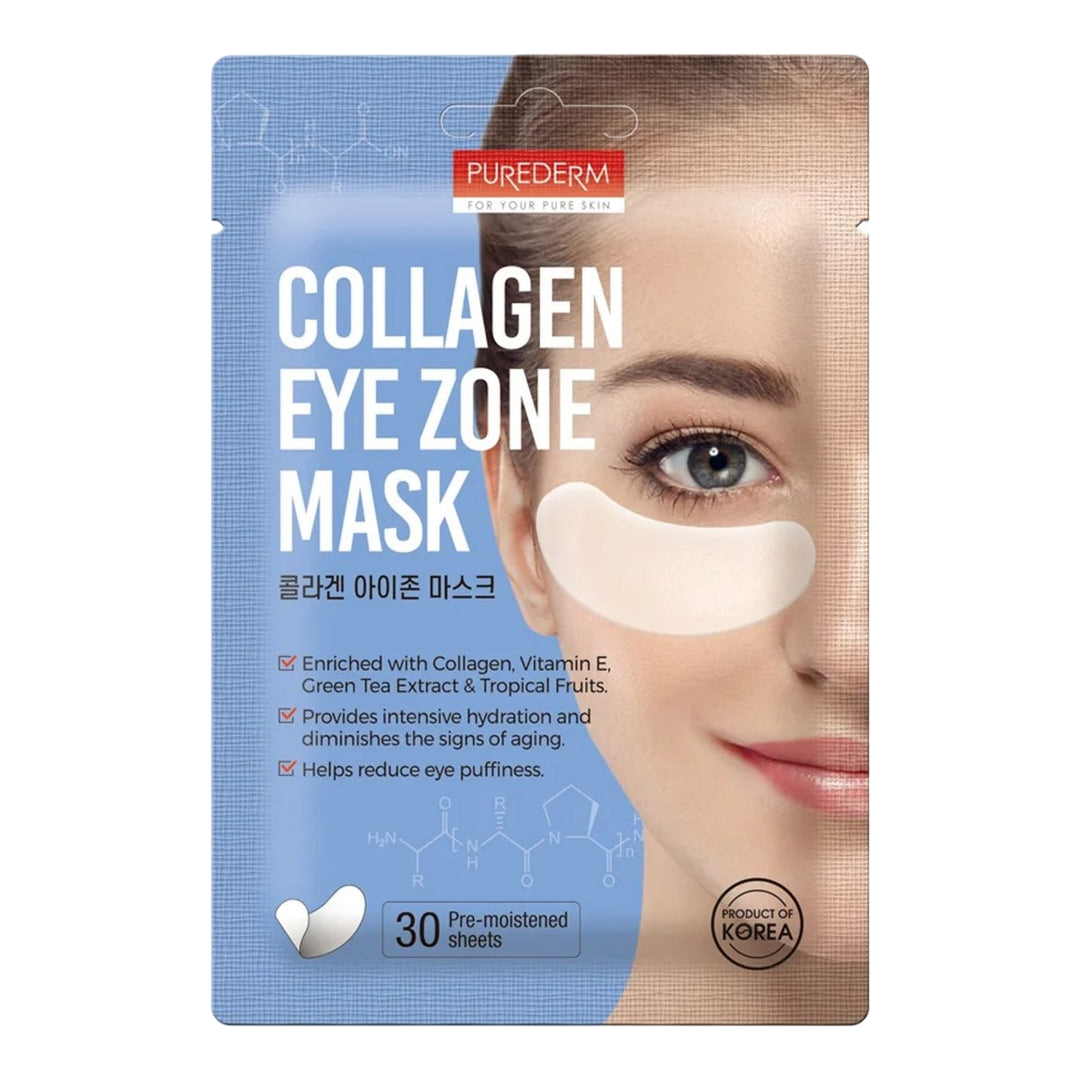 PUREDERM Collagen Eye Zone Mask (15 Pairs) - Kiyoko Beauty