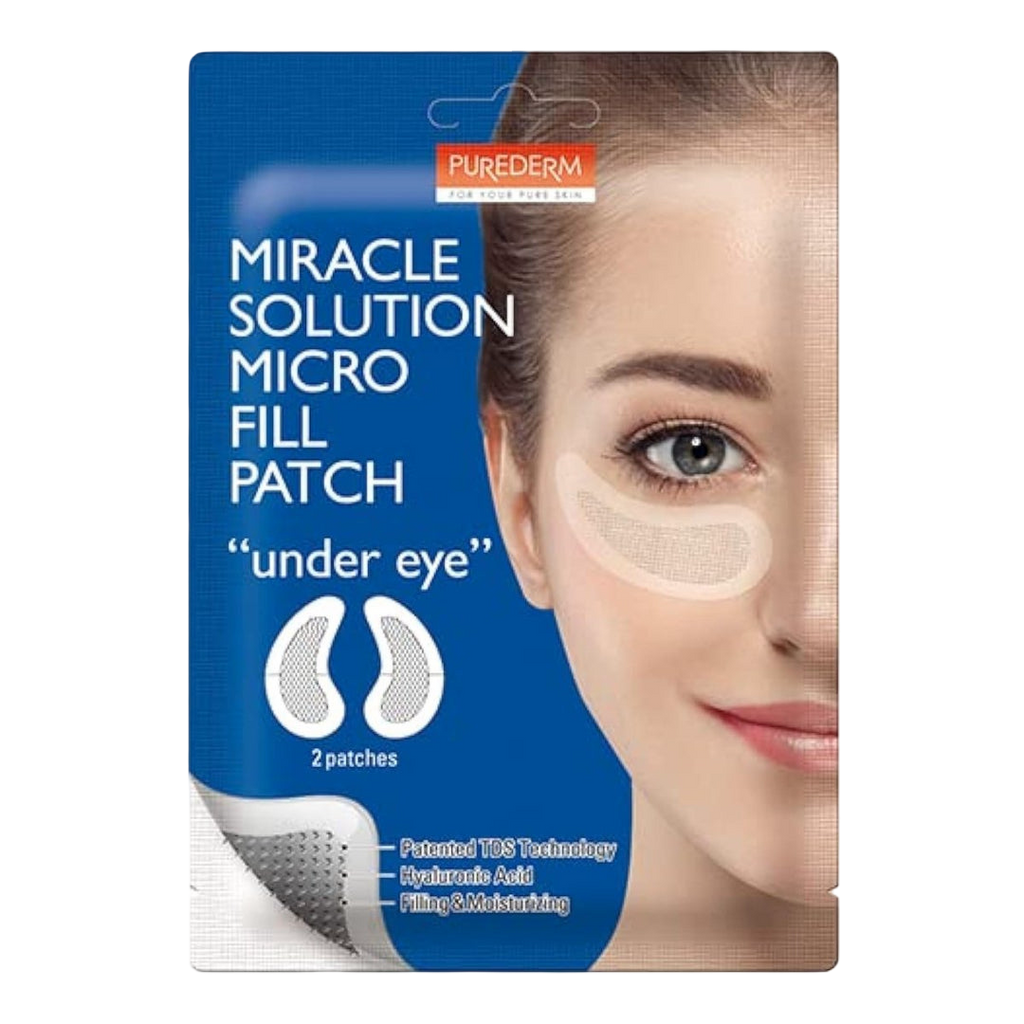 PUREDERM Miracle Solution Micro Fill Under Eye Patch (1 Pair) - Kiyoko Beauty