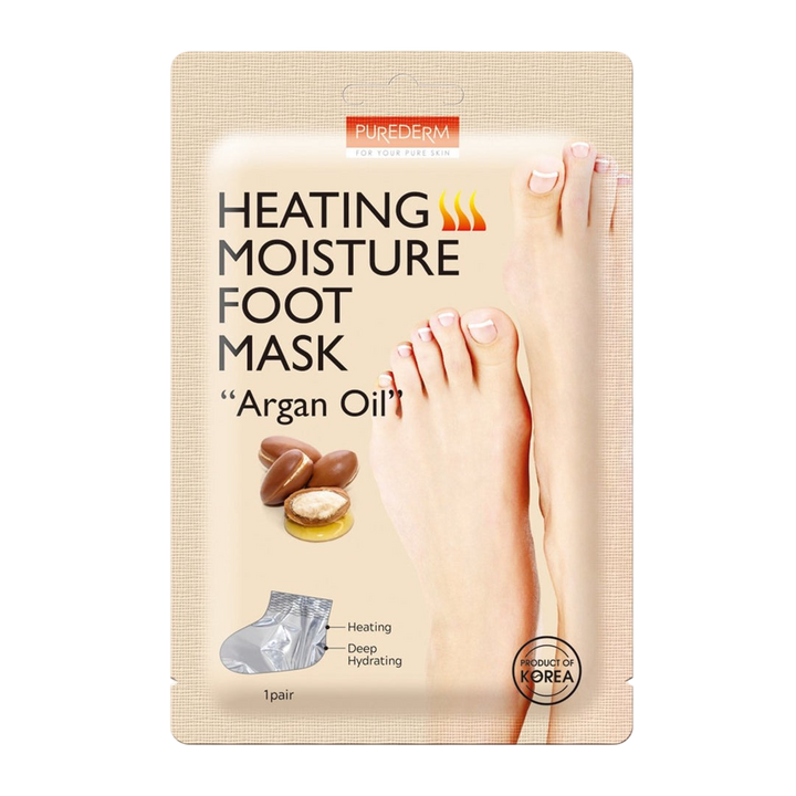 PUREDERM P/D Heating Moisture Foot Mask (1 pair) - Kiyoko Beauty
