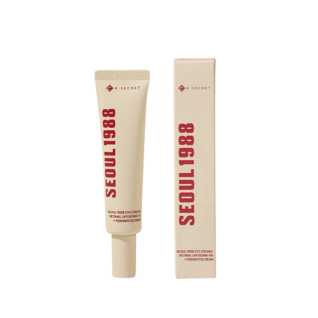 KSECRET SEOUL 1988 Eye Cream: Retinal Liposome 4% + Fermented Bean (30ml) - Kiyoko Beauty