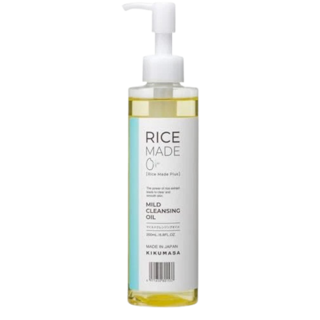 KIKUMASAMUNE Rice Made+ Mild Cleansing Oil (200ml) - Kiyoko Beauty