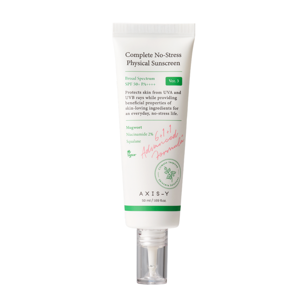 AXIS-Y Complete No-Stress Physical Sunscreen Broad Spectrum SPF 50+ PA++++ (50ml)