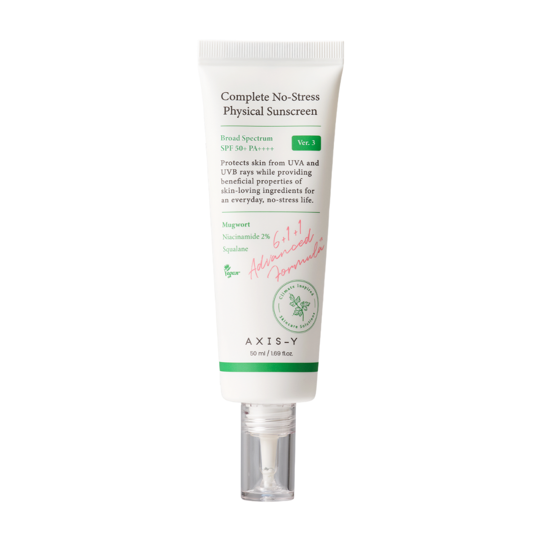 AXIS-Y Complete No-Stress Physical Sunscreen Broad Spectrum SPF 50+ PA++++ (50ml)