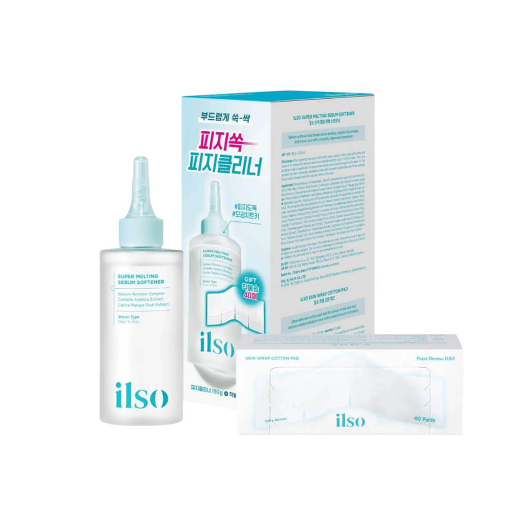 ILSO Super Melting Sebum Softener Special Set (150ml + 40 pcs)