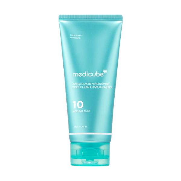 Medicube Azelaic Acid Niacinamide Deep Clean Foam Cleanser (120g) - Kiyoko Beauty