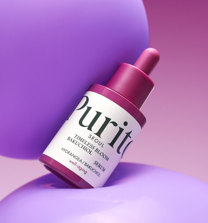 PURITO Timeless Bloom Bakuchiol Serum (30ml) - Kiyoko Beauty