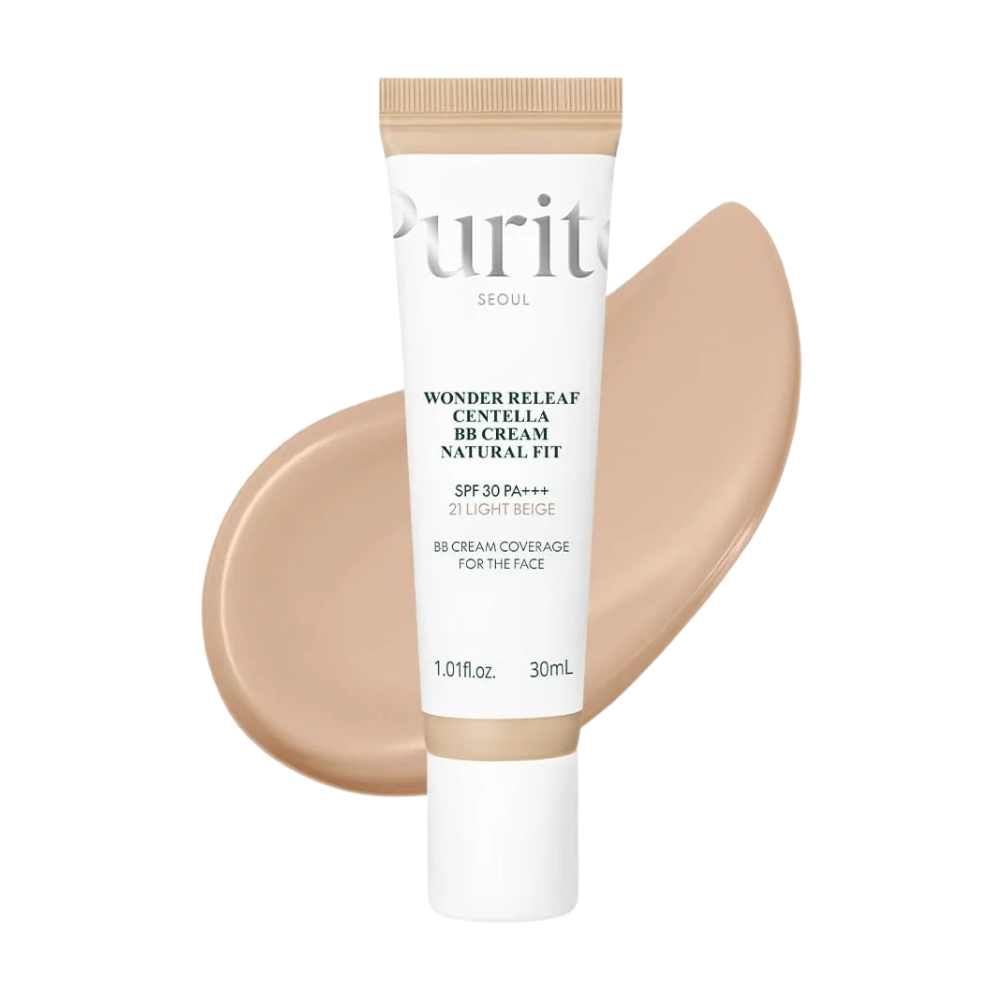 PURITO Wonder Releaf Centella BB Cream Natural Fit SPF 30 PA+++ (30ml) - Kiyoko Beauty