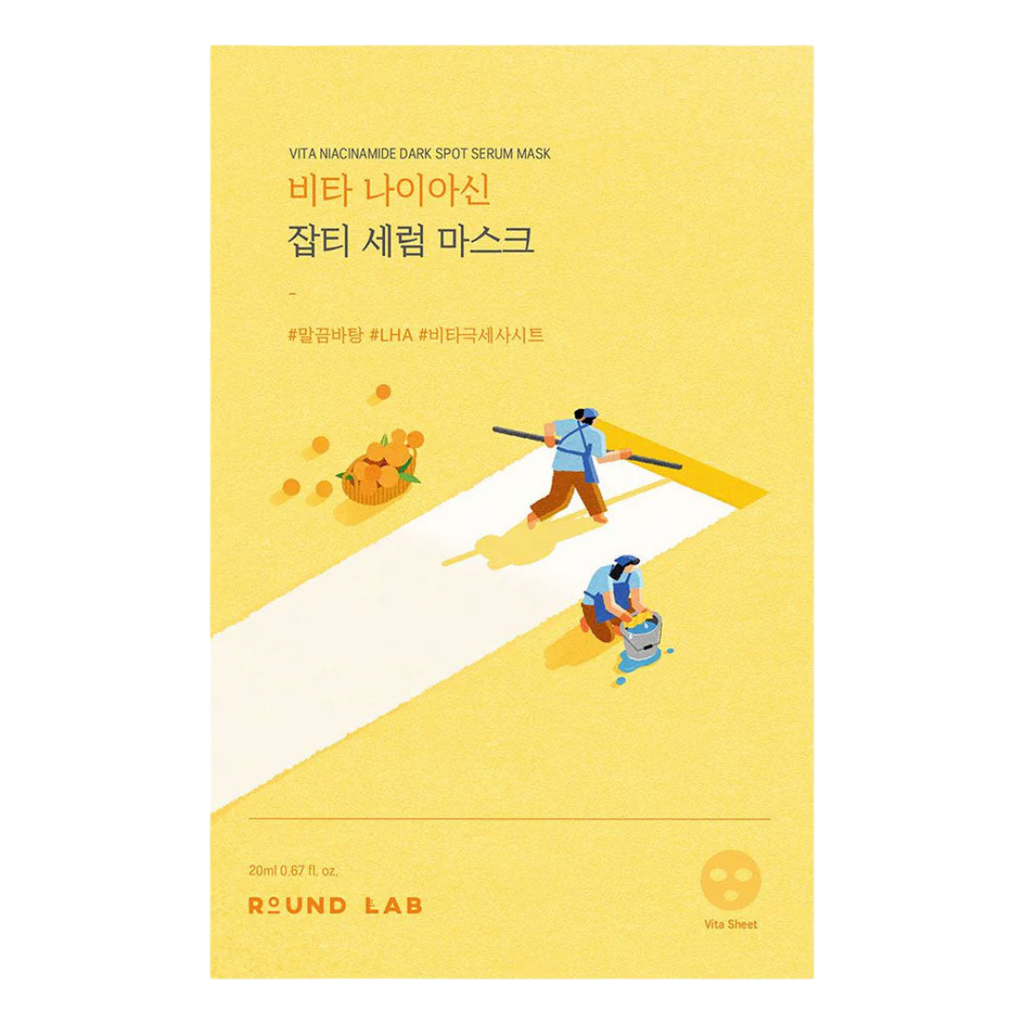 ROUND LAB Vita Niacinamide Dark Spot Serum Mask