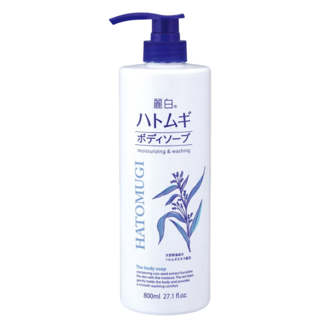 Reihaku Hatomugi Body Soap (800ml) - Kiyoko Beauty