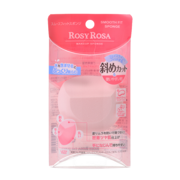 ROSY ROSA Smooth Fit Sponge (1pc) - Kiyoko Beauty