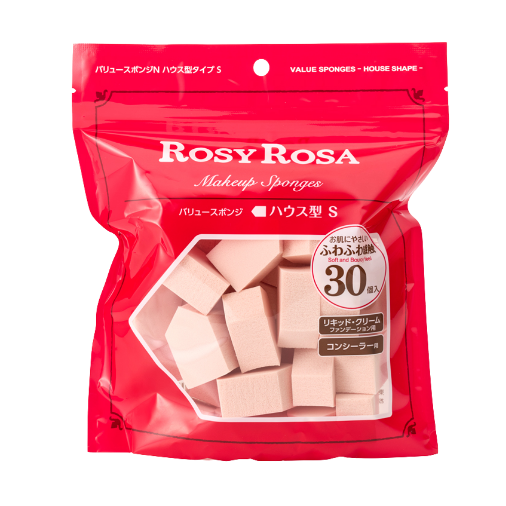 ROSY ROSA Value Sponge - N House S (30pcs)