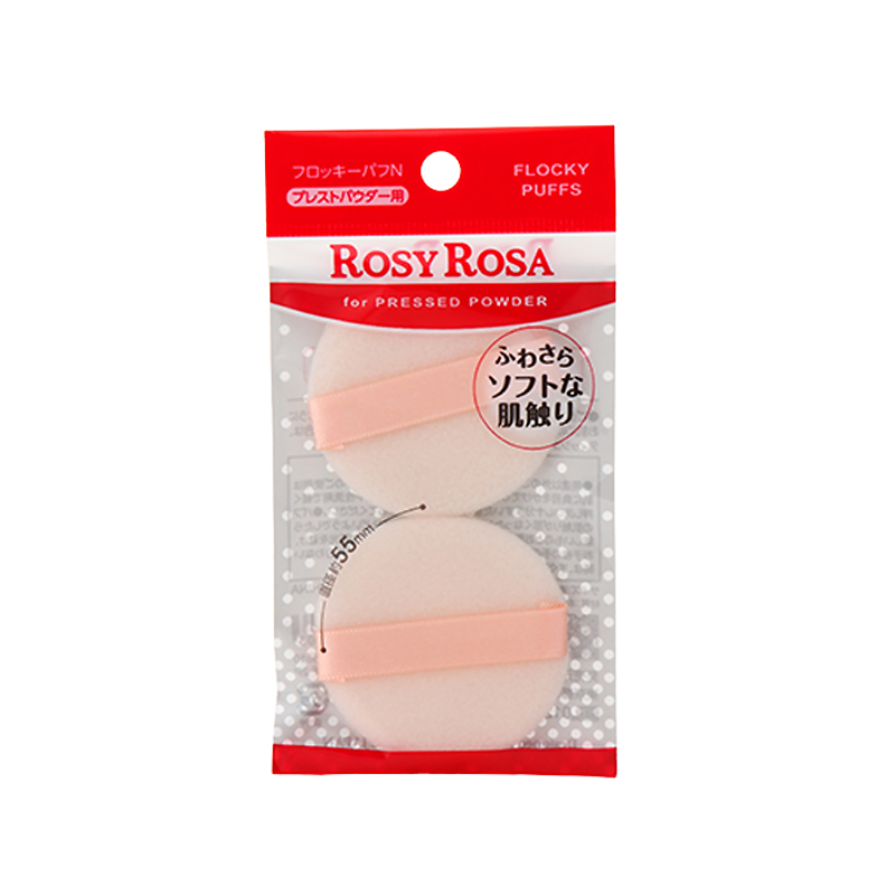 ROSY ROSA Flocky Puff (2pcs) - Kiyoko Beauty