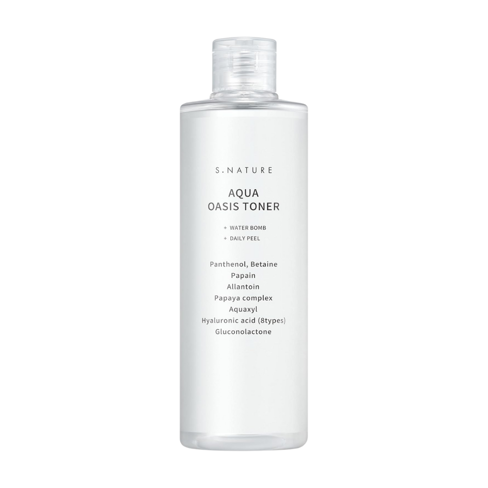 S.NATURE Aqua Oasis Toner (300ml) - Kiyoko Beauty