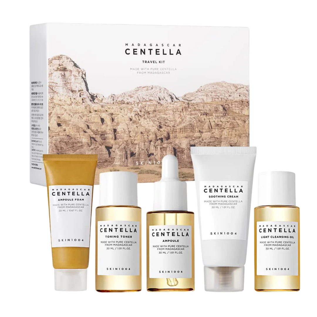 SKIN1004 Madagascar Centella Travel Kit (5 PCs) - Kiyoko Beauty