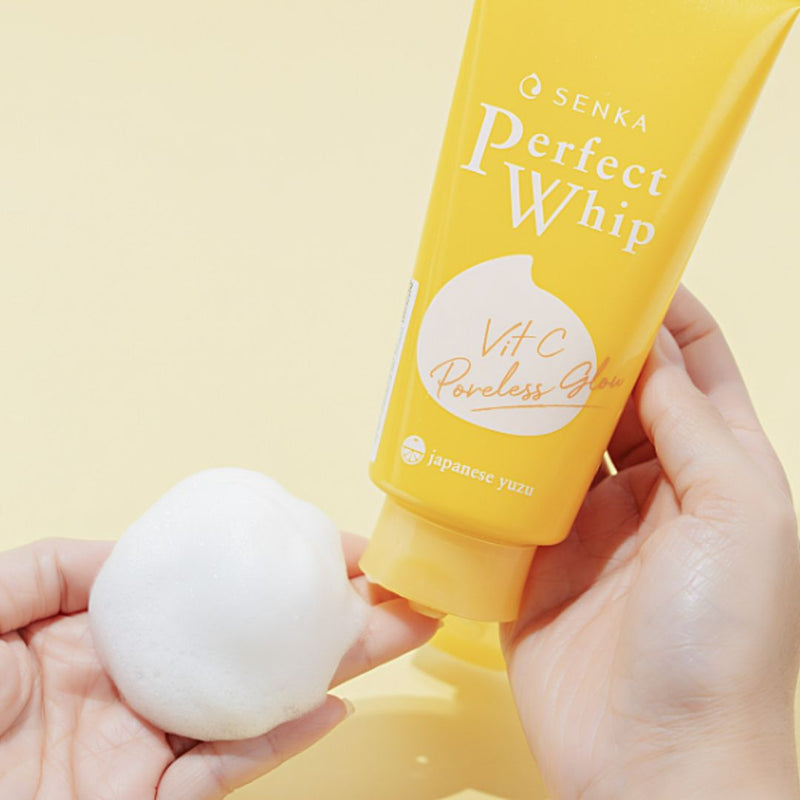 Shiseido Senka Perfect Whip Vit C Poreless Foam Cleanser (100g)