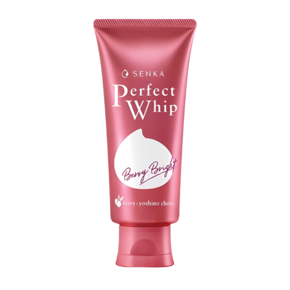 Shiseido Senka Perfect Whip Berry Bright Foam Cleanser (100g)