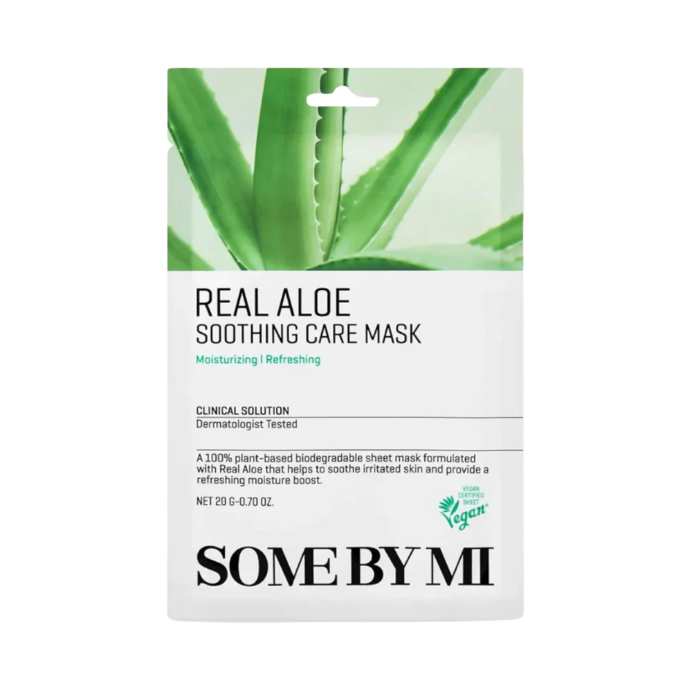 SOME BY MI Real Aloe Soothing Care Mask (1 PC)