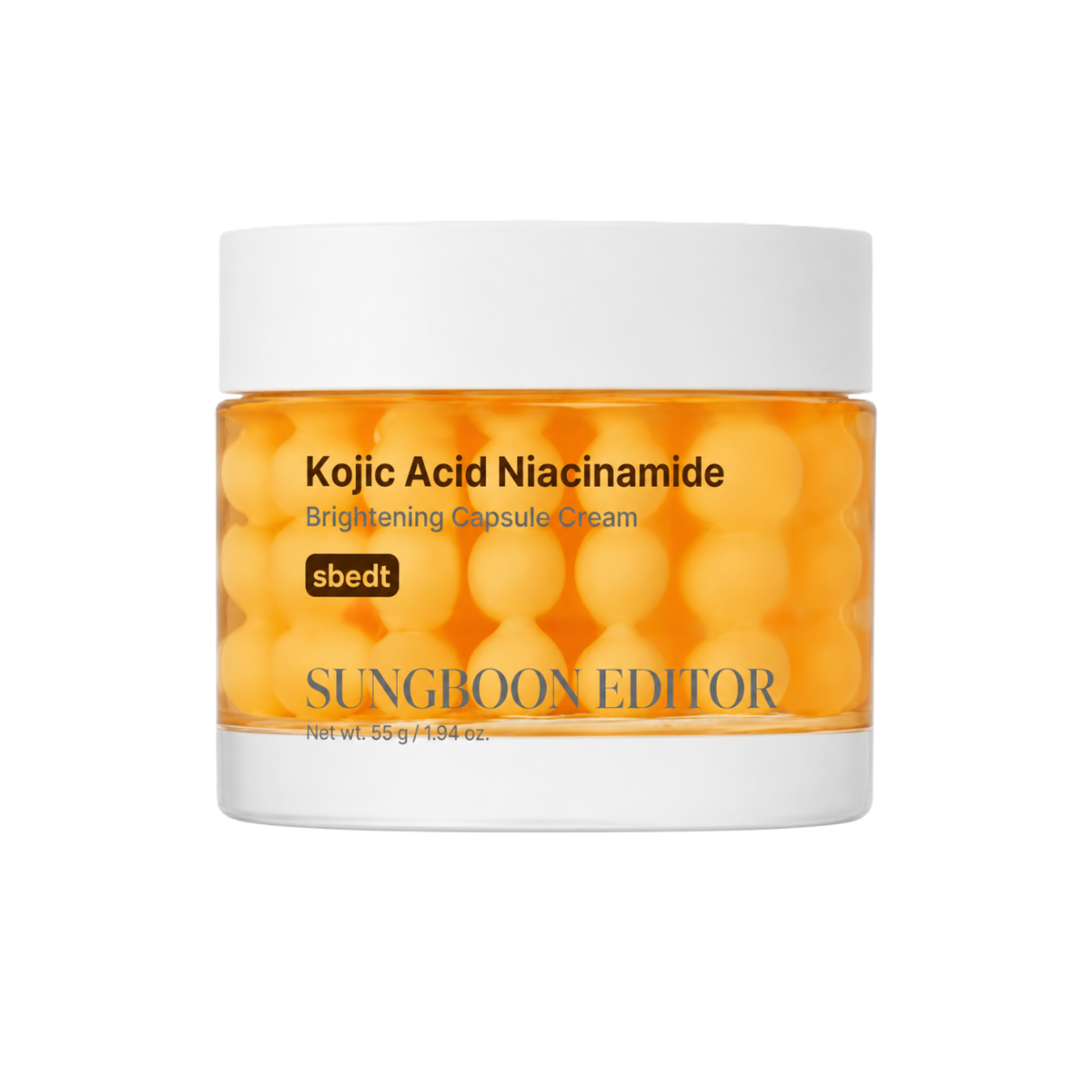 Sungboon Editor Kojic Acid Niacinamide Brightning Capsule Cream (50ml)