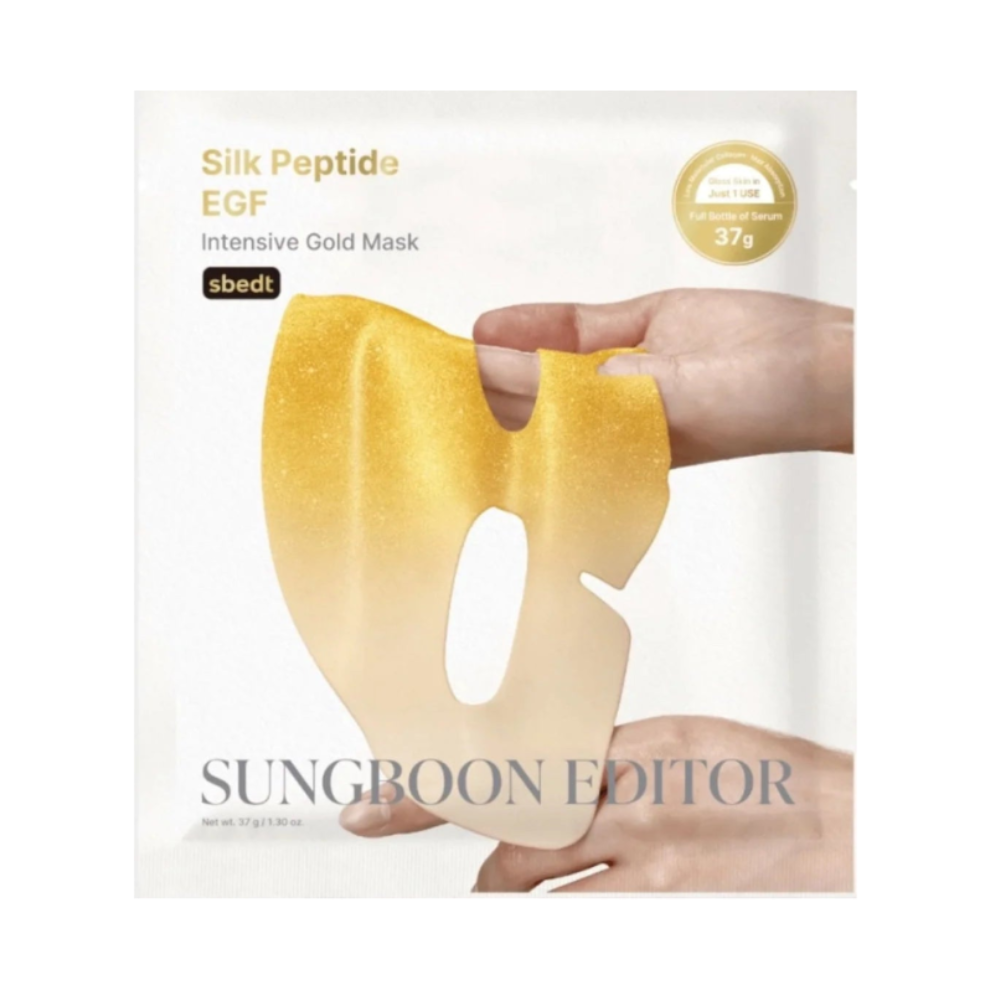 Sungboon Editor Silk Peptide EGF Intensive Gold Sheet Mask (4 PCs)