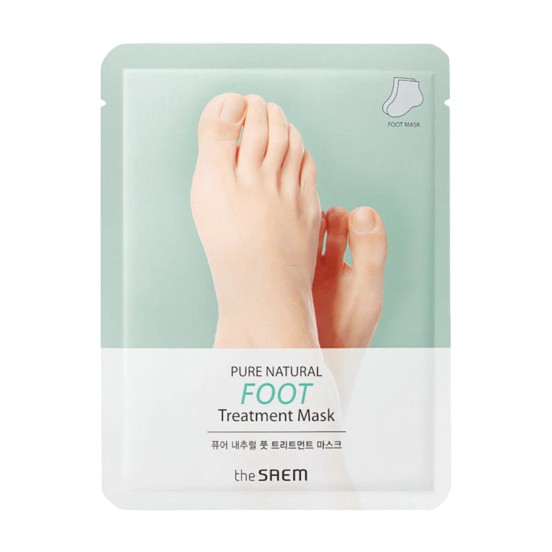 THE SAEM Pure Natural Foot Treatment Mask (1 Pair) - Kiyoko Beauty