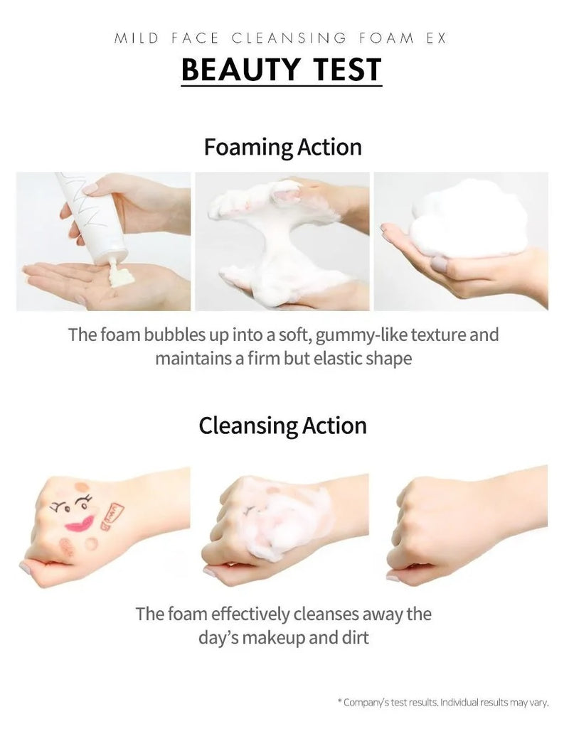 IM UNNY Mild Face Cleansing Foam EX (120g)