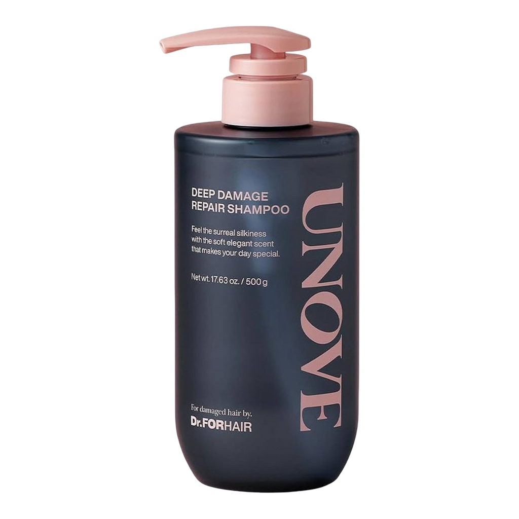 UNOVE Deep Damage Repair Shampoo (500ml) - Kiyoko Beauty