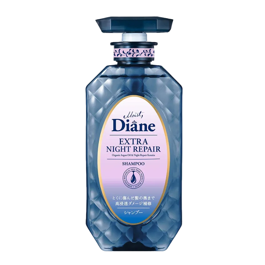 Moist Diane Perfect Beauty Extra Night Repair Shampoo (480ml) - Kiyoko Beauty