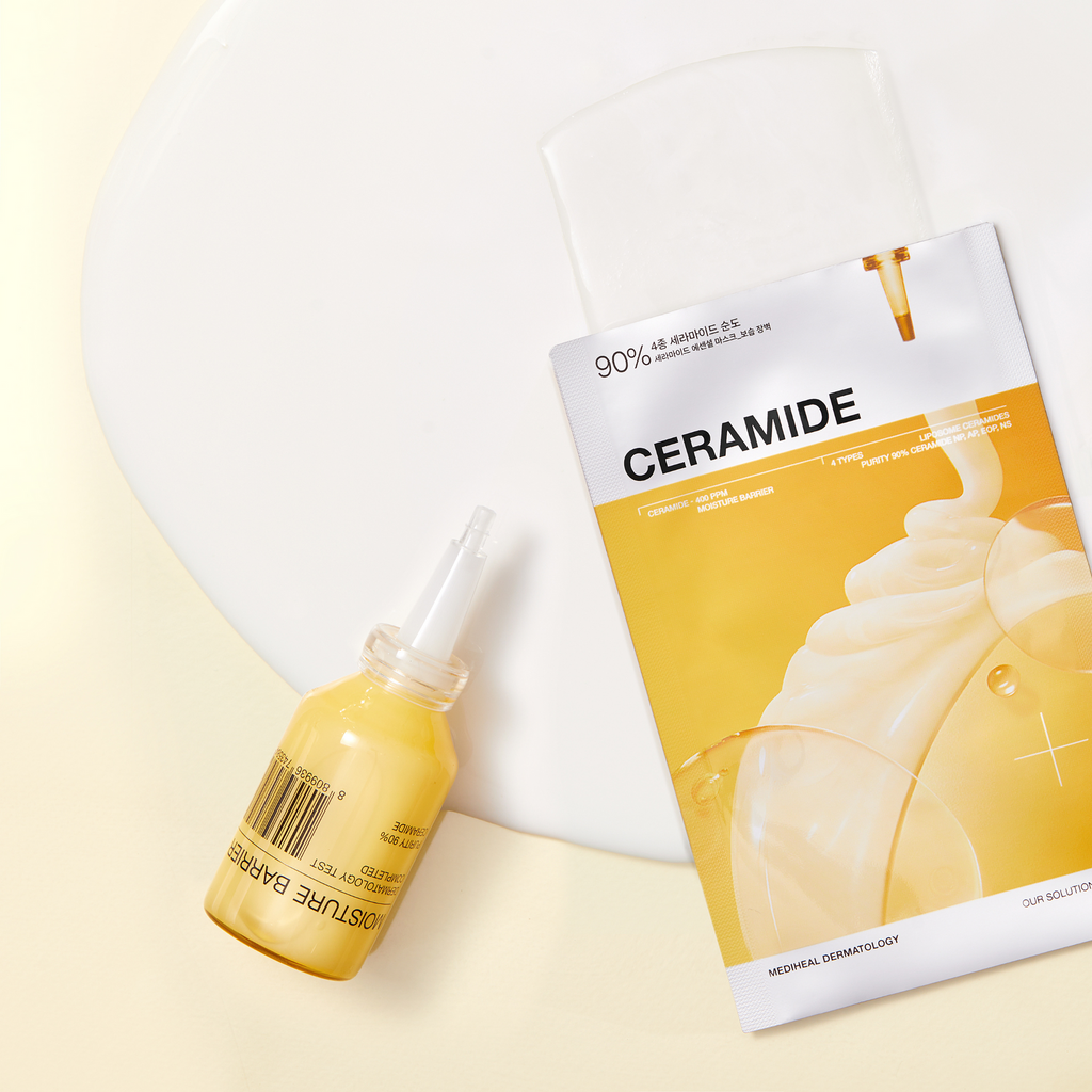 MEDIHEAL Ceramide Essential Mask - Moisture Barrier (10 PCs)