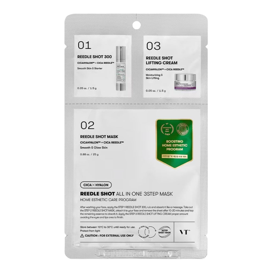 VT Reedle Shot All-In-One 3-Step Mask (1 PC) - Kiyoko Beauty
